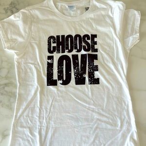 Choose Love (Wham George Michael) tribute T-shirt